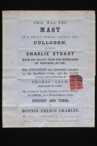 Prince Charles Edward Stuart