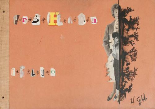 Portfolio from St Martin's 1962- 63 containing 13 drawings