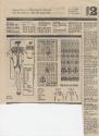 News Paper Clipping of Hand-Knitted Jacket Design and Pattern