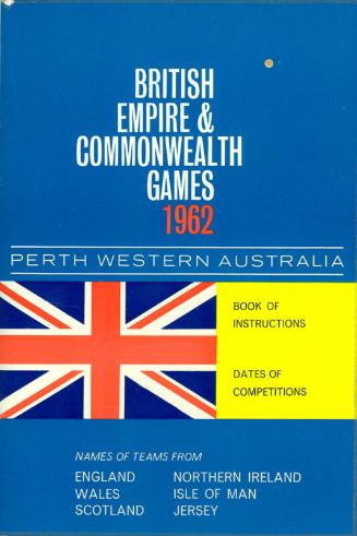 British Empire and Commonwealth Games Instruction Book