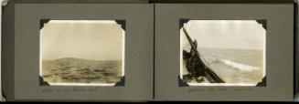 Photograph Album showing scenes of trawl fishing on board fishing vessel Arthur Godfrey