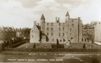 Postcard of Provost Skene's House, Aberdeen