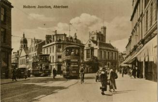 Postcard of Holburn Junction