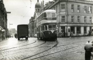 Postcard of a Tramway in Aberdeen