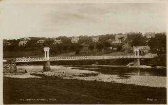 Postcard of 'The Shakkin Bridge' at Cults.