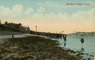 Postcard of Duthie's Slips, Torry.