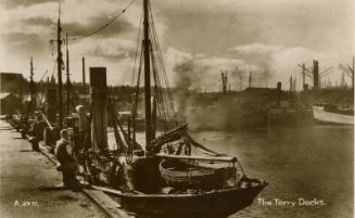 Postcard of Torry Docks