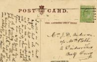 Postcard of the Aberdeen Post Office