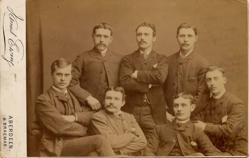 Studio Portrait of 7 Men