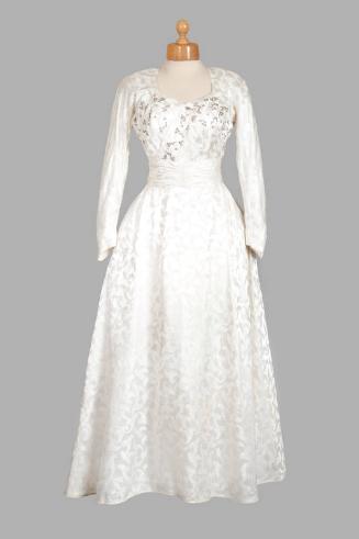 Ivory Wedding Dress and Sash