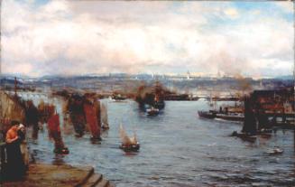 Aberdeen Harbour by David Farquharson