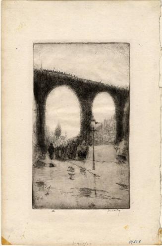 Dean Bridge, Edinburgh by James McBey