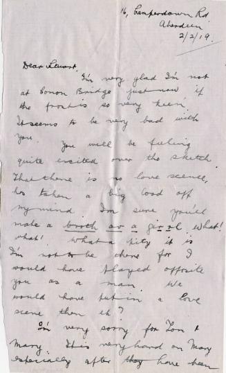 Sarah Caroline Taylor to Robert Stuart Stephen Mackay