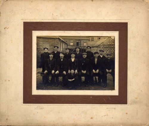 Photograph of Workers at Donside Paper Mill