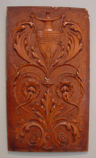 Carved Wooden Panel from First Class Dining Saloon steamship Thermopylae