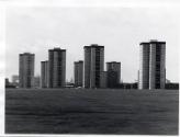 Blocks of Flats Black & White Photograph by Fay Godwin