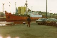 Survey vessel Gardline Locater in Aberdeen harbour