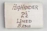 Highlander 2 ½" Lined B2301