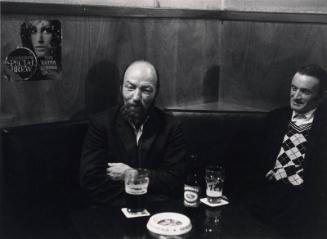 Two Men Drinking, Black & White Photograph by Fay Godwin.
