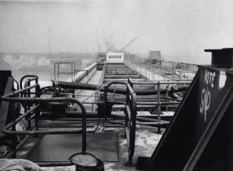 Piping and Docks, Black & White Photograph by Fay Godwin.