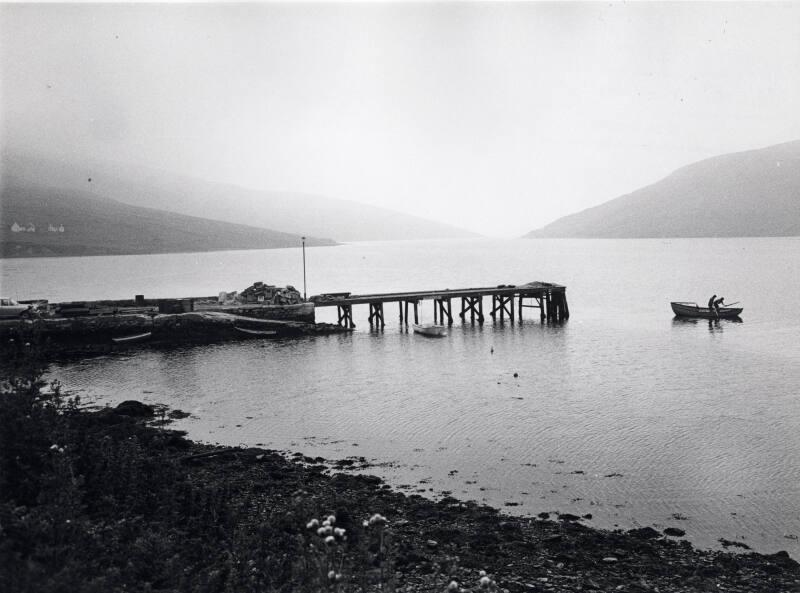 Small Fishing Boat, Black & White Photograph by Fay Godwin.