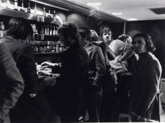 Men at a Bar, Black & White Photograph by Fay Godwin
