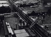 The Harbour, Black & White Photograph by Fay Godwin.