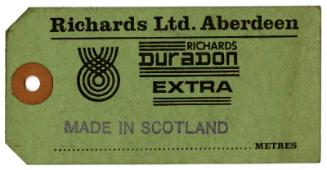 Richards Ltd. Aberdeen Duradon Extra Label