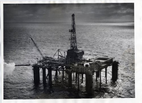 Platform Black & White Photograph by Fay Godwin