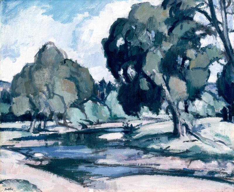 River by Samuel John Peploe