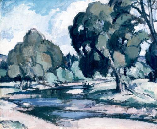 River by Samuel John Peploe