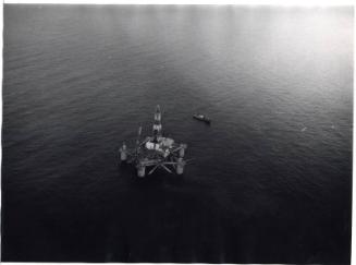 Platform and vessel Black & White Photograph by Fay Godwin, duplicate of ABDMS025379.81