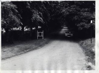 Car on Road Black & White Photograph by Fay Godwin