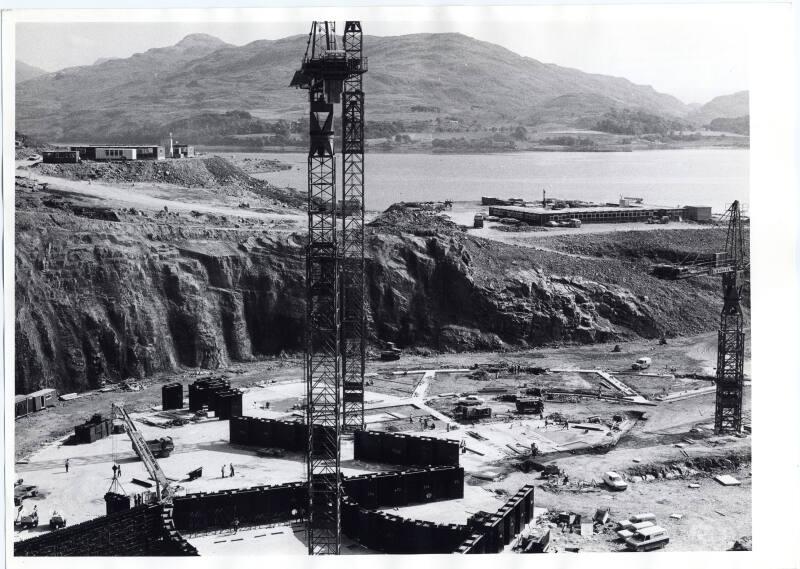 Construction Site Black & White Photograph by Fay Godwin, duplicate of ABDMS025379.86