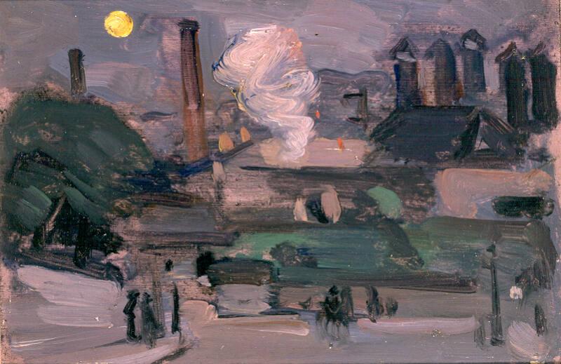 Jeffrey's Brewery, Edinburgh by Samuel John Peploe