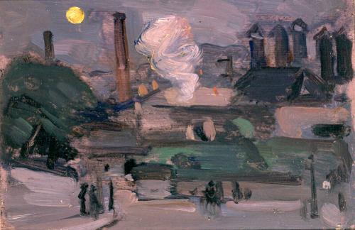 Jeffrey's Brewery, Edinburgh by Samuel John Peploe