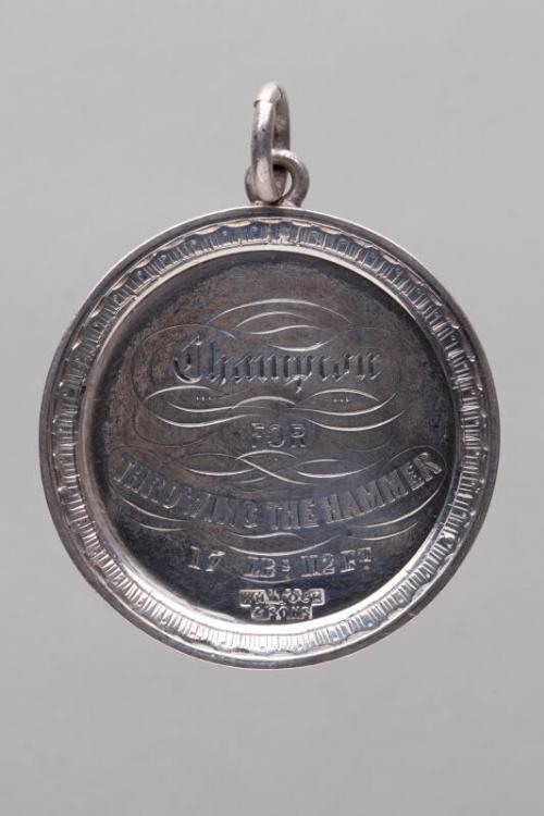 Athlete's Medal for Throwing the Hammer