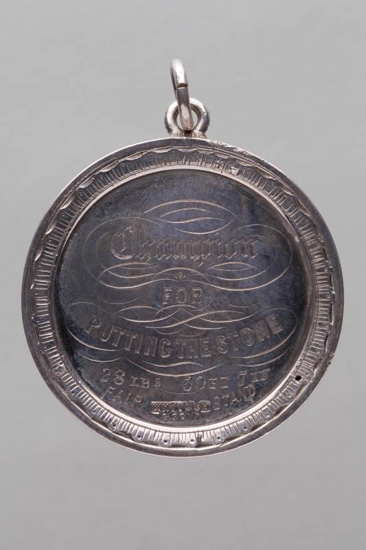 Athlete's Medal for Putting the Stone