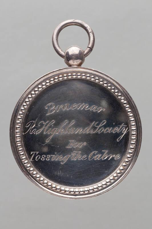 Athlete's Medal for Tossing the Caber