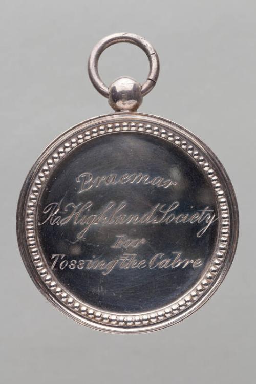 Athlete's Medal for Tossing the Caber
