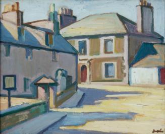 Kirkcudbright, Street Corner by Samuel John Peploe