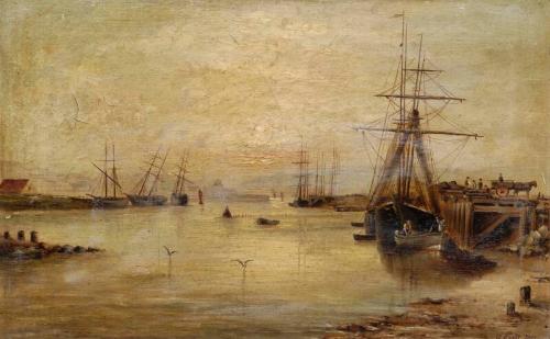 Aberdeen Harbour Scene