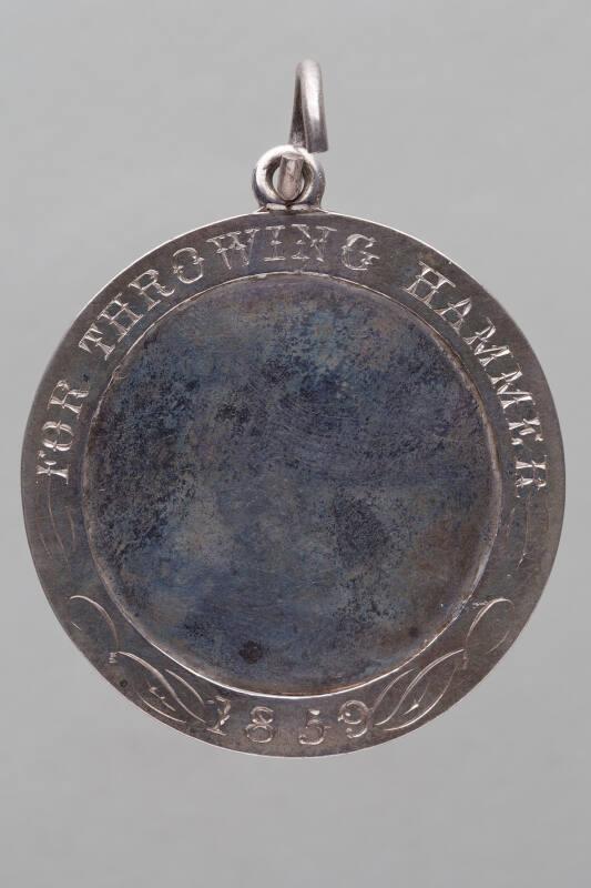 Athlete's Medal for Throwing the Hammer