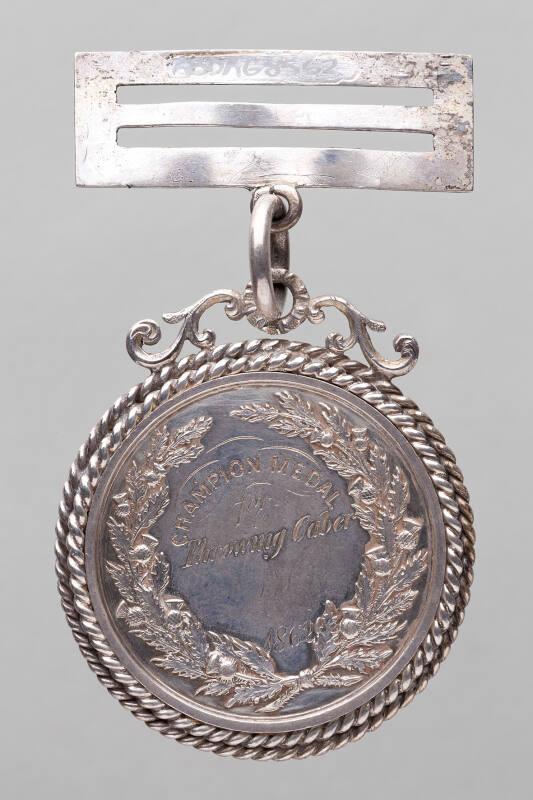 Athlete's Medal for Throwing the Caber