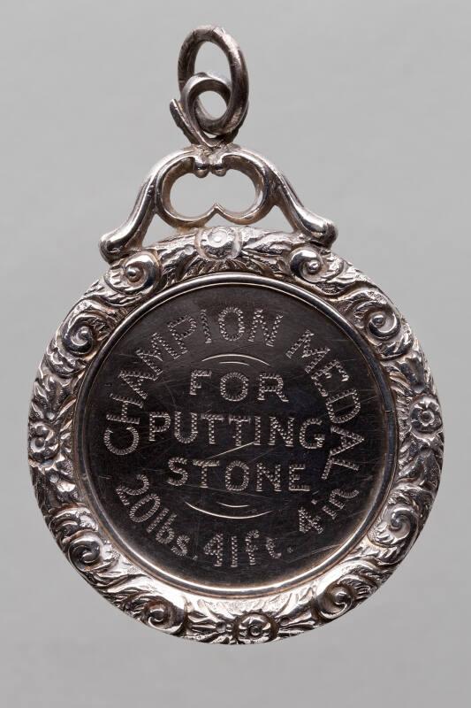 Athlete's Medal for Putting the Stone