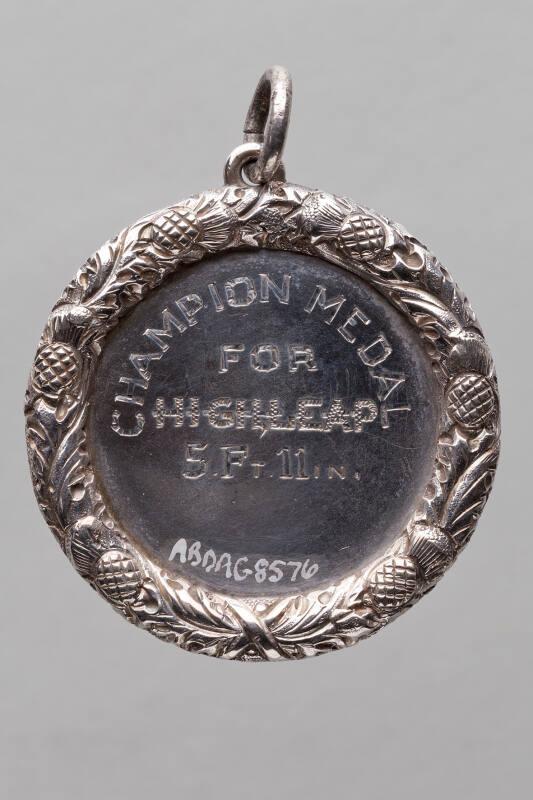 Athlete's Medal for High Leap