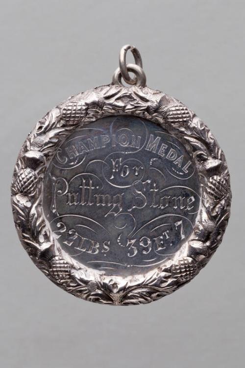 Athlete's Medal for Putting the Stone