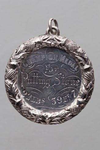 Athlete's Medal for Putting the Stone