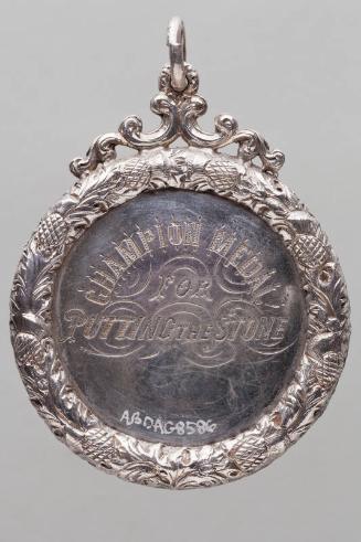 Athlete's Medal for Putting the Stone