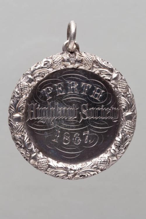 Athlete's Medal for Tossing the Caber